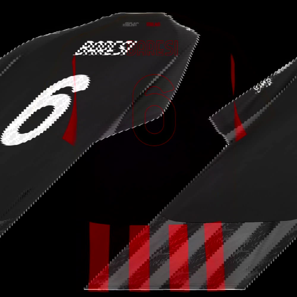 2025-2026 AC Milan Home Shirt (Baresi 6)