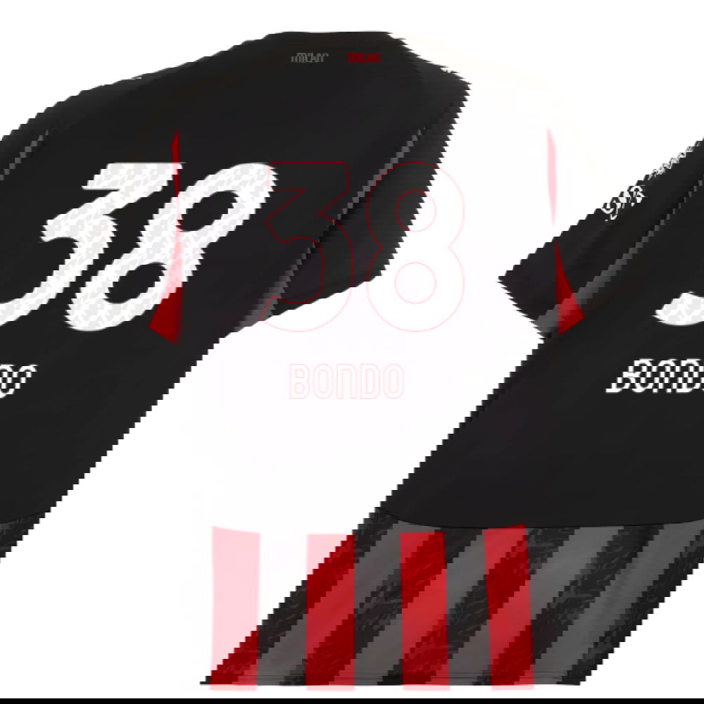 2025-2026 AC Milan Home Shirt (Bondo 38)