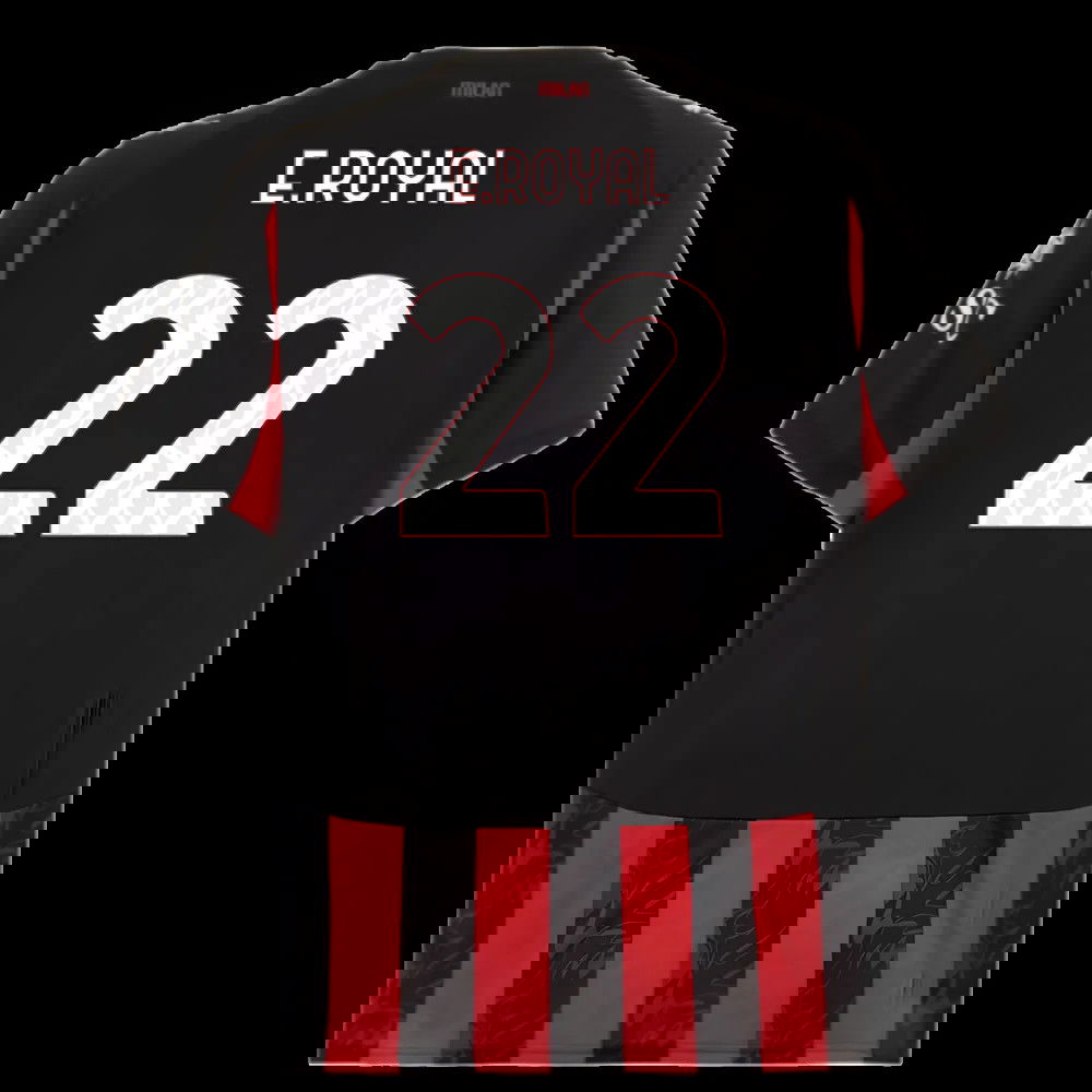2025-2026 AC Milan Home Shirt (E.Royal 22)