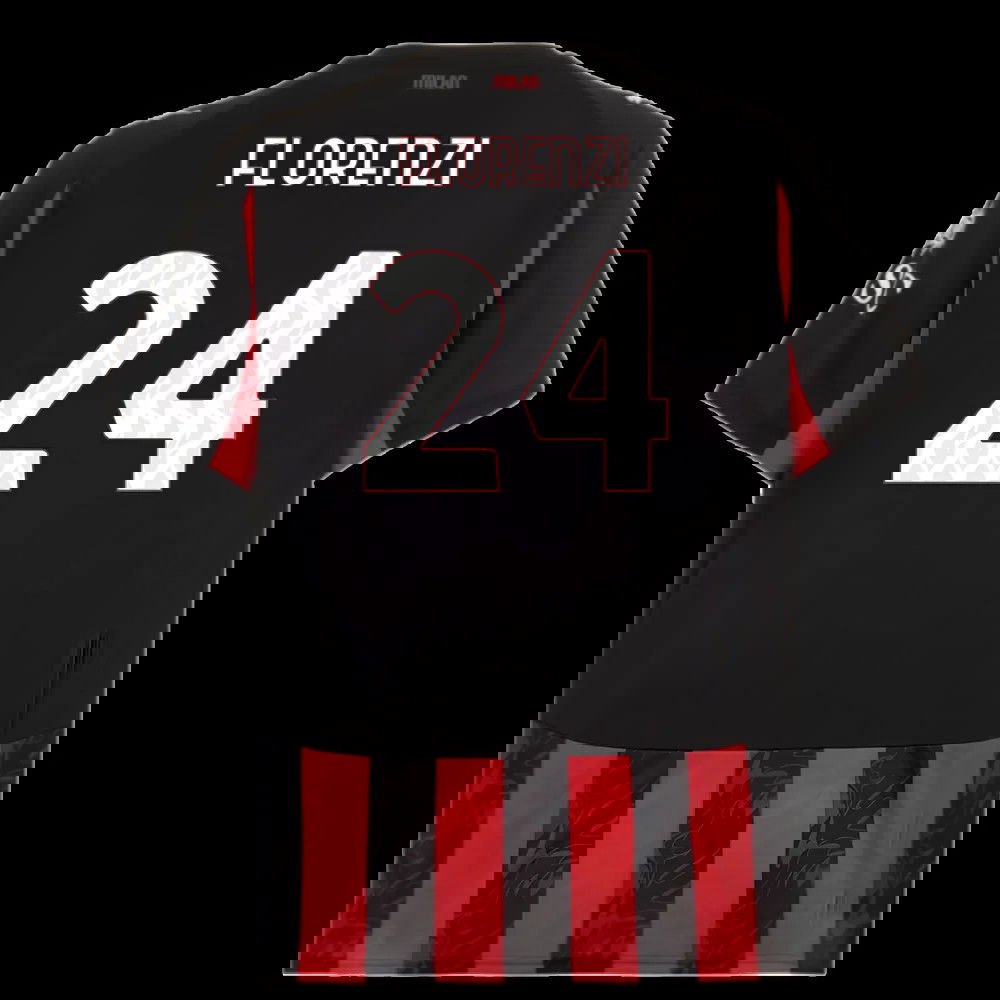 2025-2026 AC Milan Home Shirt (Florenzi 24)