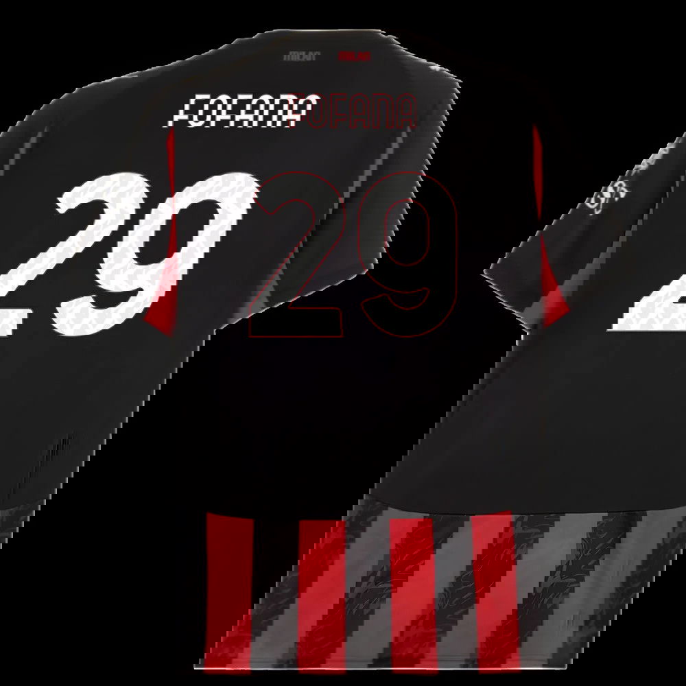 2025-2026 AC Milan Home Shirt (Fofana 29)