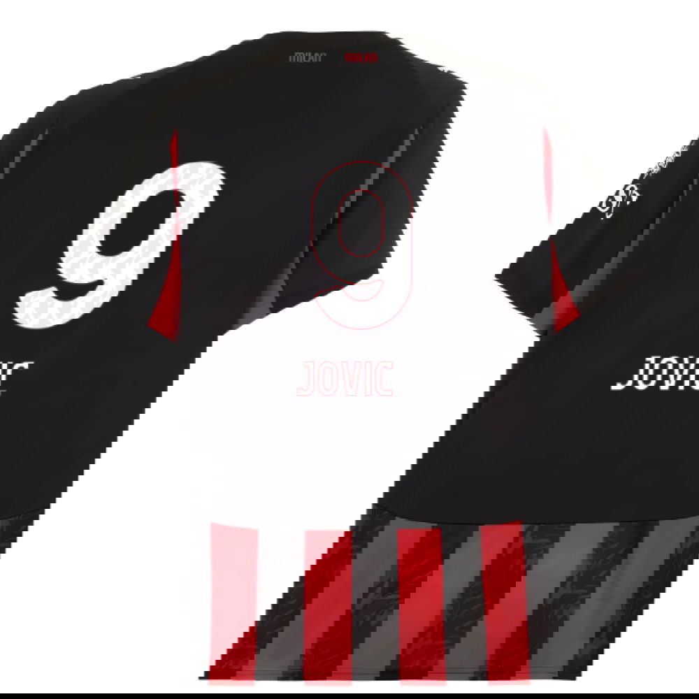 2025-2026 AC Milan Home Shirt (Jovic 9)