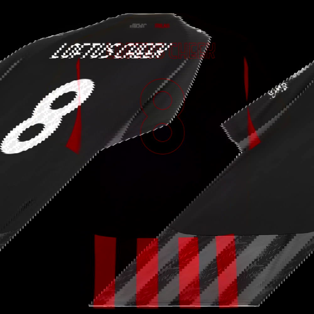 2025-2026 AC Milan Home Shirt (Loftus Cheek 8)