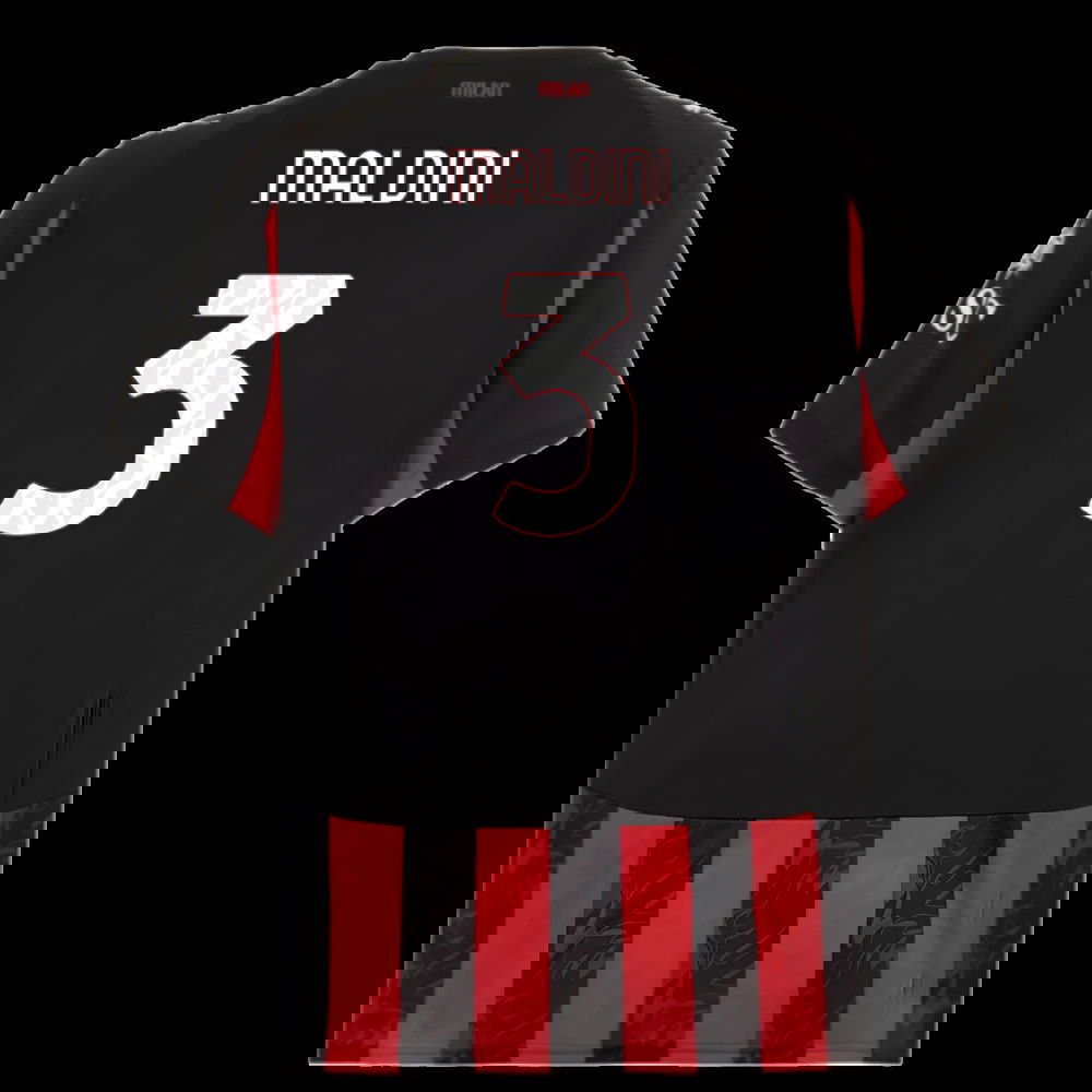 2025-2026 AC Milan Home Shirt (Maldini 3)