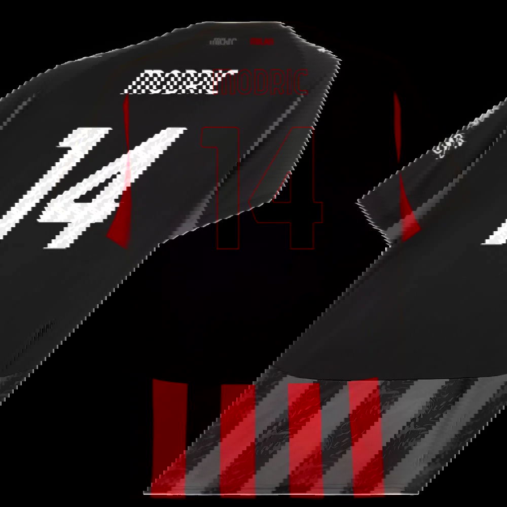 2025-2026 AC Milan Home Shirt (Modric 14)