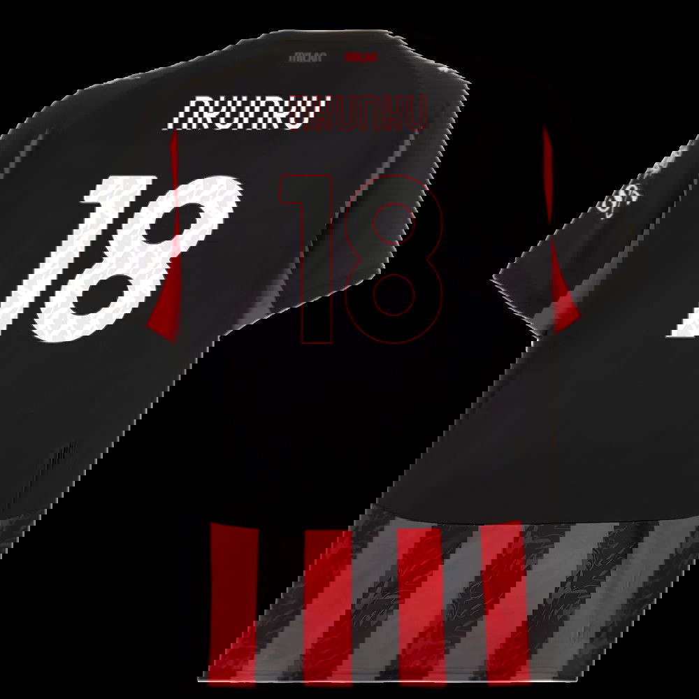 2025-2026 AC Milan Home Shirt (Nkunku 18)