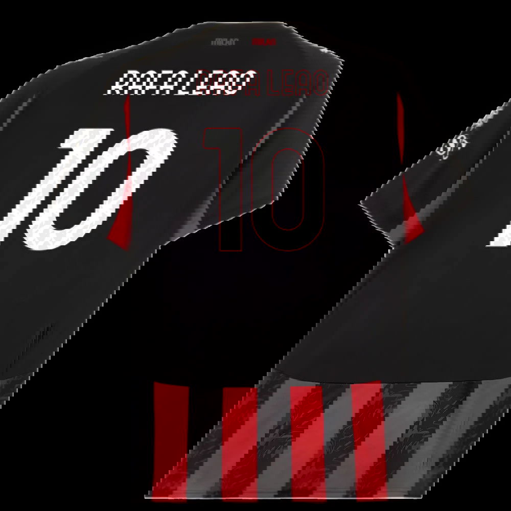 2025-2026 AC Milan Home Shirt (Rafa Leao 10)