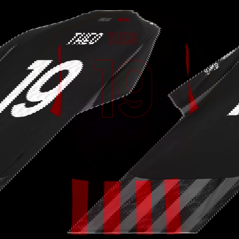 2025-2026 AC Milan Home Shirt (Theo 19)