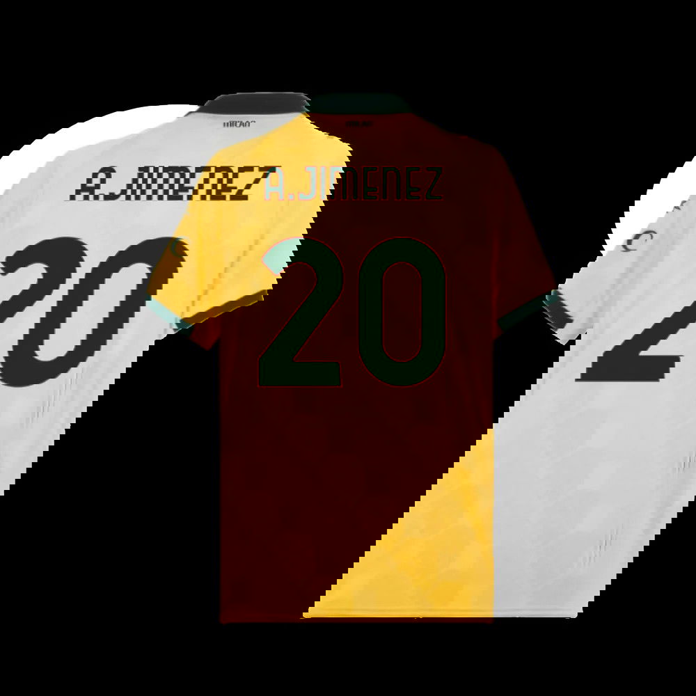 2025-2026 AC Milan Third Shirt (A.Jimenez 20)