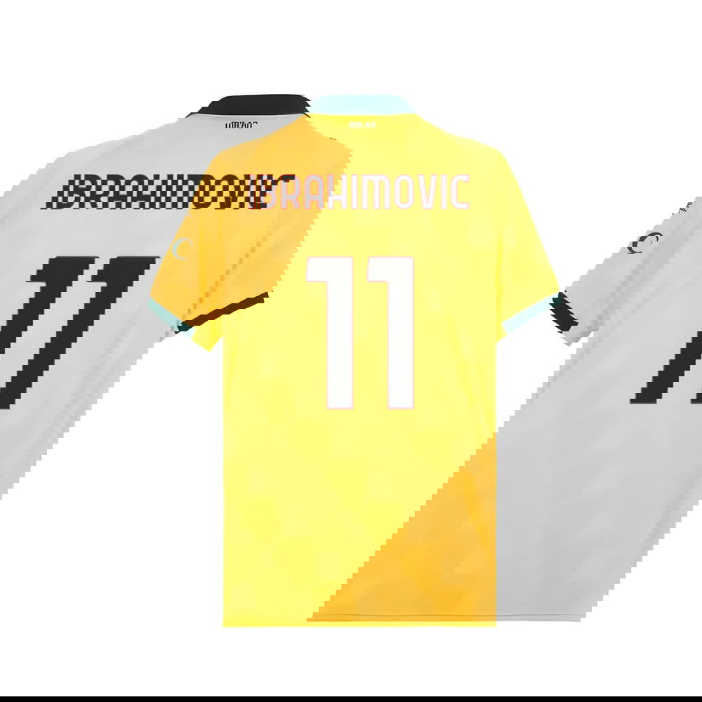 2025-2026 AC Milan Third Shirt (Ibrahimovic 11)