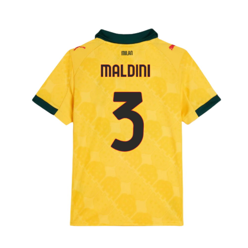 2025-2026 AC Milan Third Shirt (Kids) (Maldini 3)