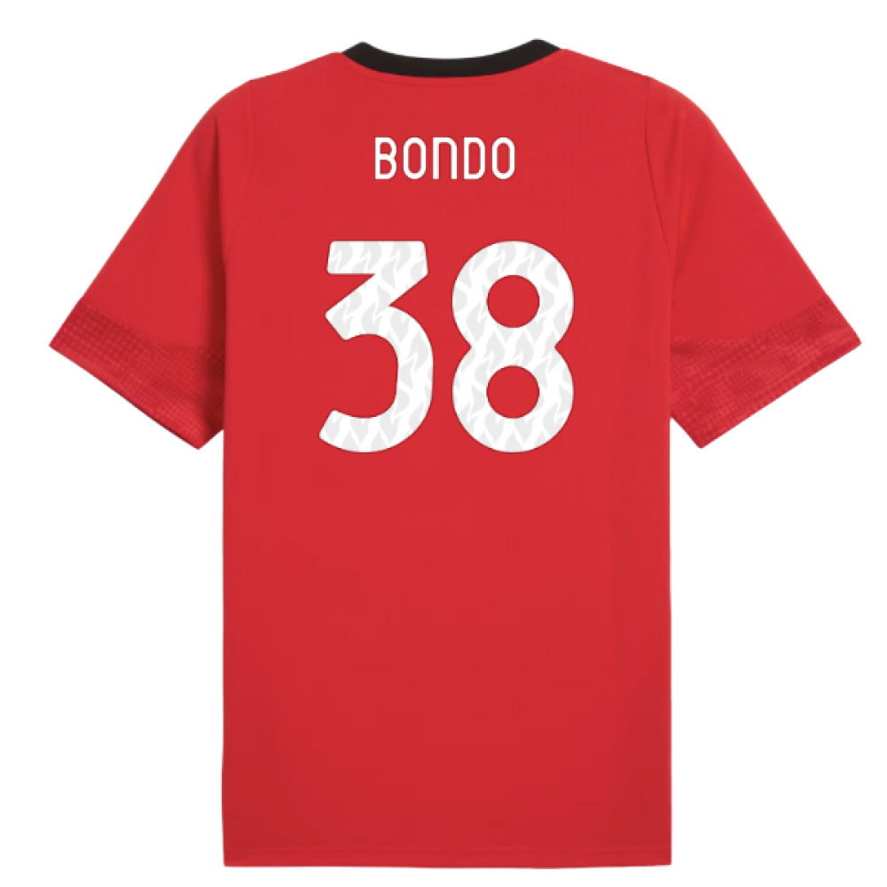 2025-2026 AC Milan Training Jersey (Red) (Bondo 38)