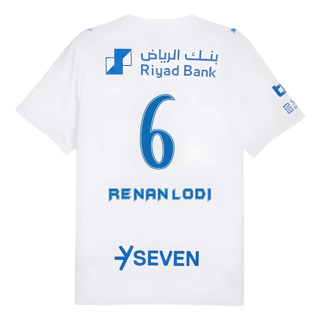 2025-2026 Al Hilal Away Shirt (Renan Lodi 6)