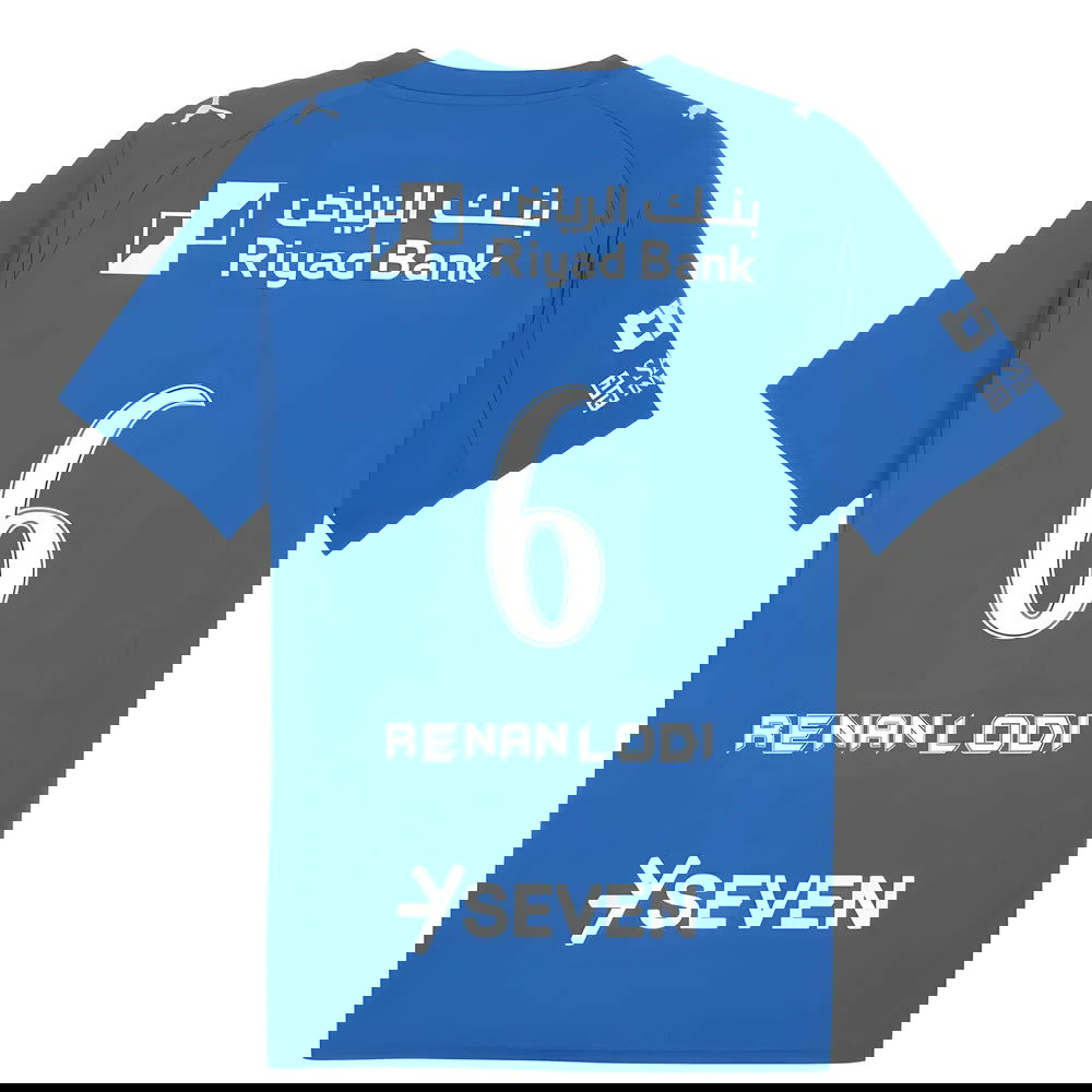 2025-2026 Al Hilal Home Shirt (Renan Lodi 6)