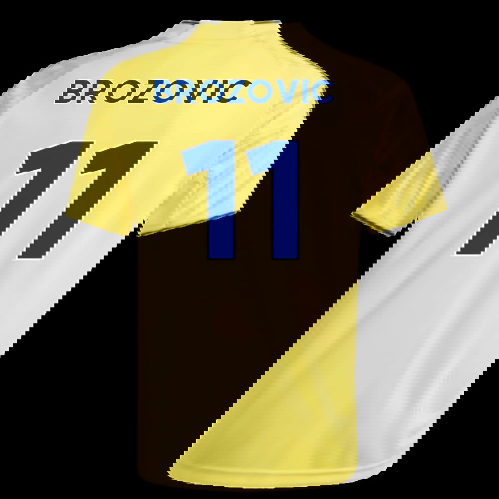 2025-2026 Al Nassr Home Shirt (Kids) (Brozovic 11)