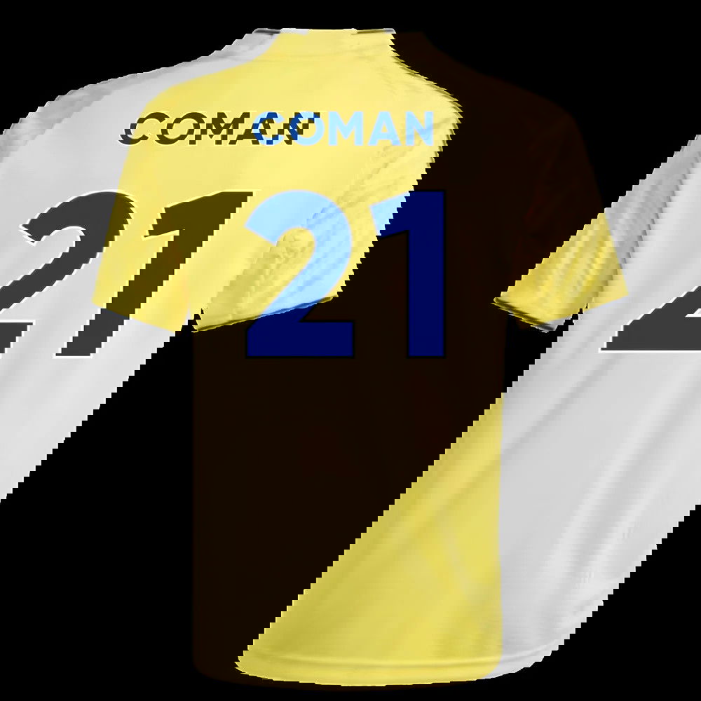 2025-2026 Al Nassr Home Shirt (Kids) (Coman 21)