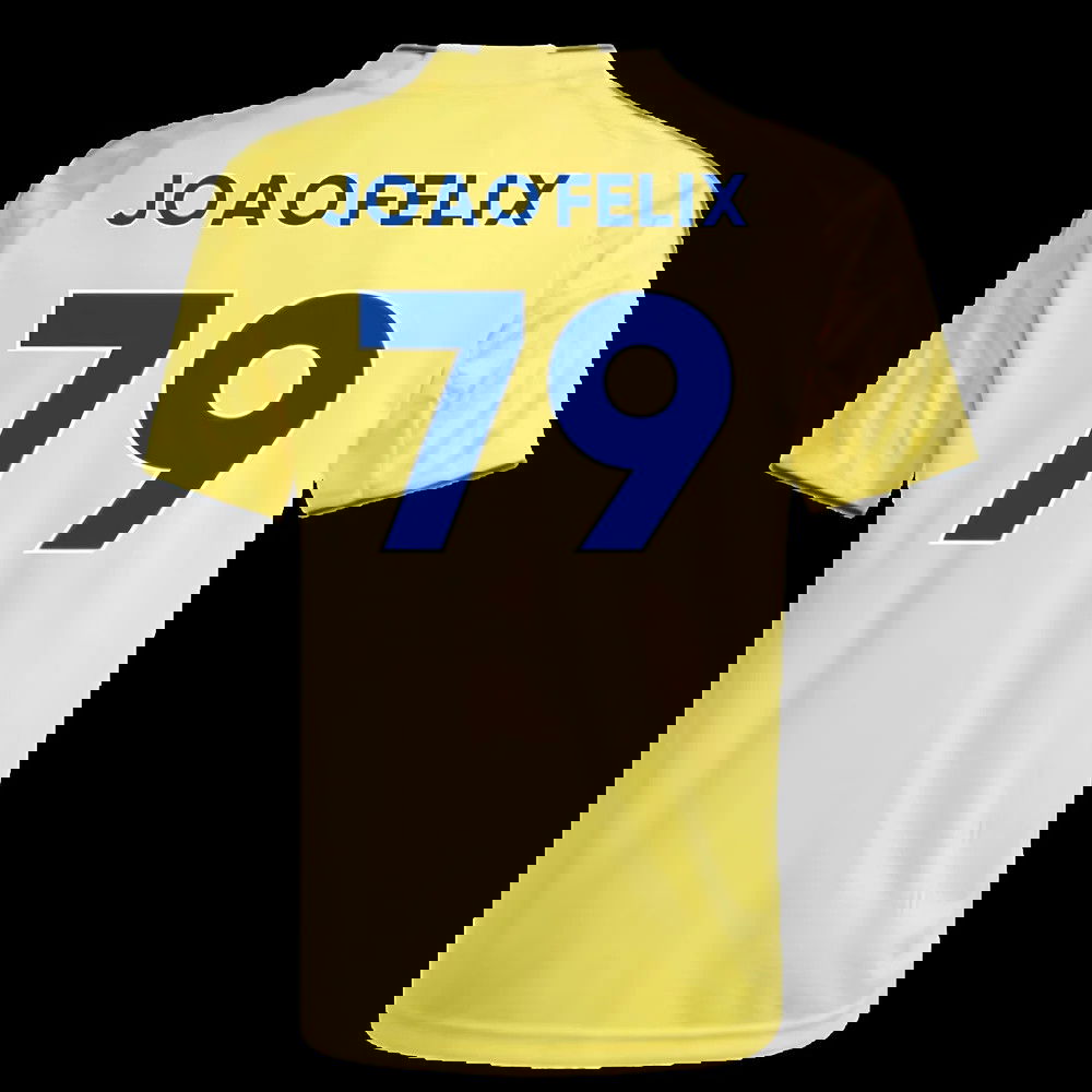 2025-2026 Al Nassr Home Shirt (Kids) (Joao Felix 79)