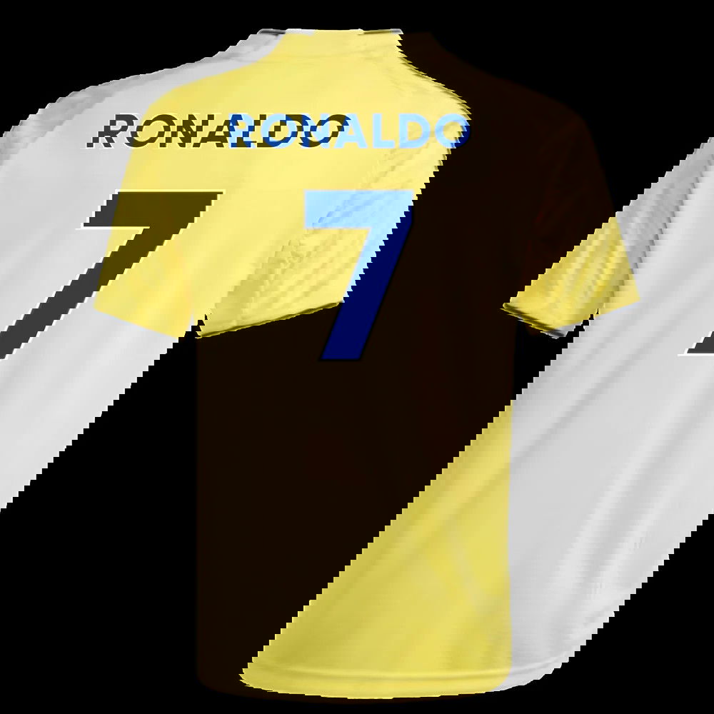 2025-2026 Al Nassr Home Shirt (Kids) (Ronaldo 7)