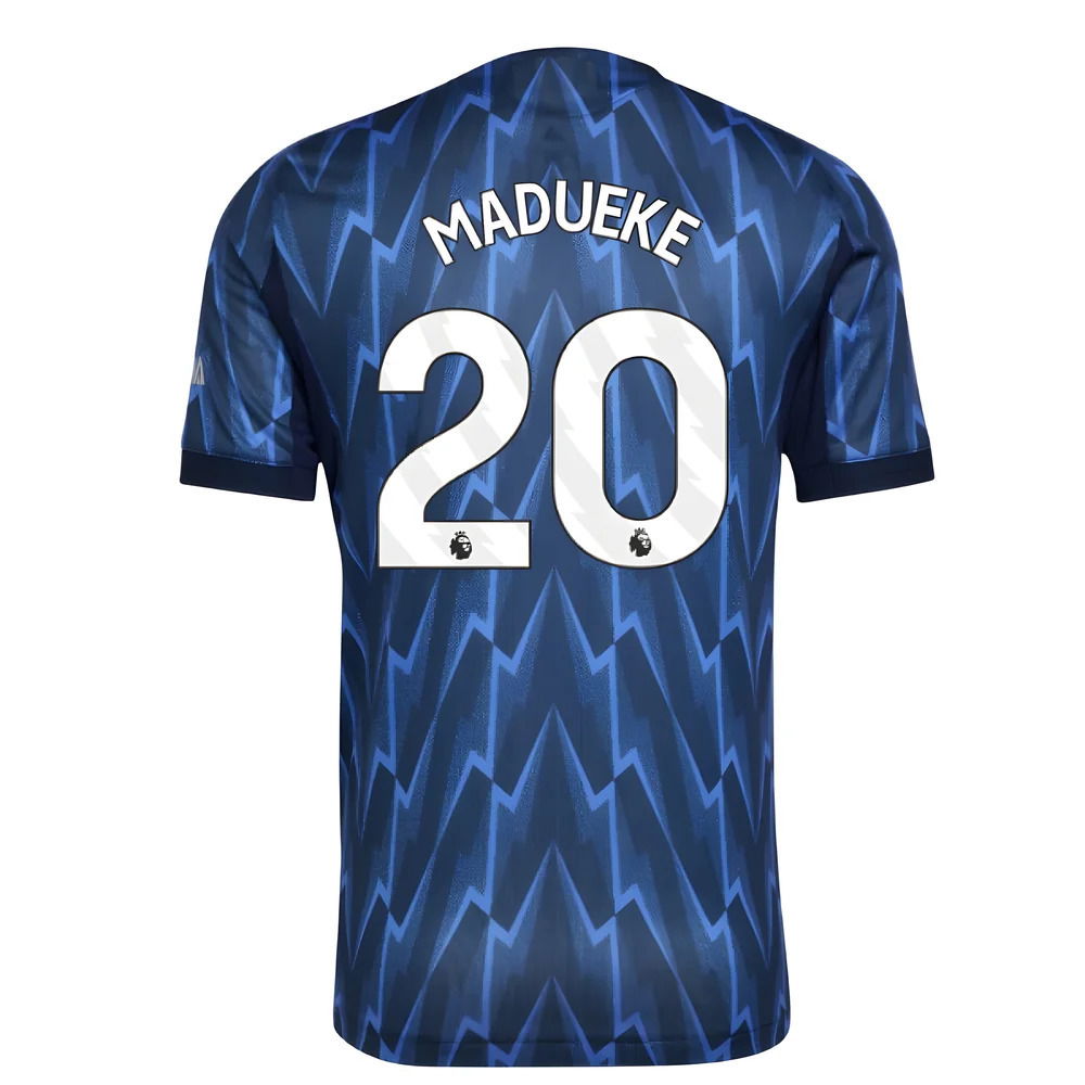 2025-2026 Arsenal Authentic Away Shirt (Madueke 20)
