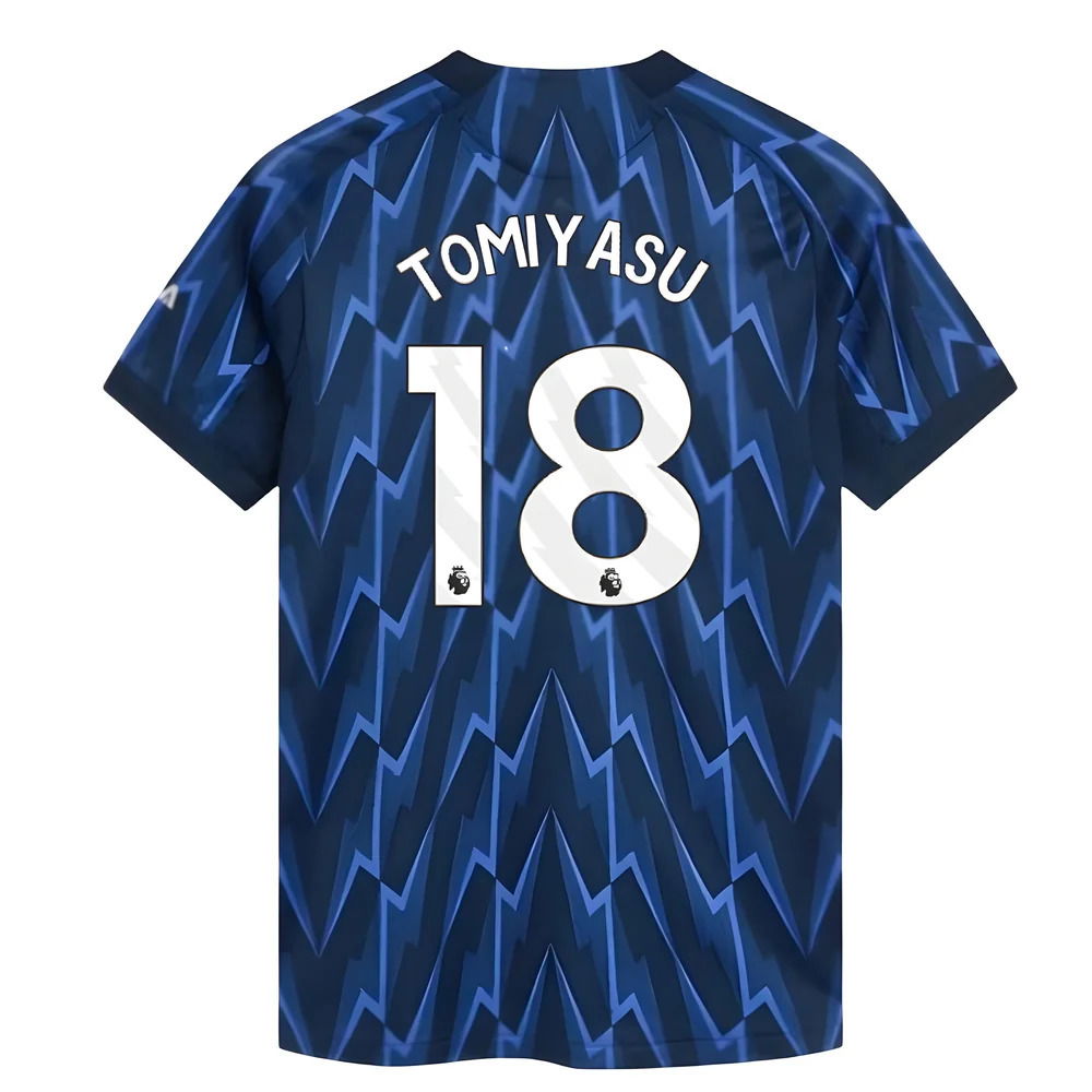2025-2026 Arsenal Authentic Away Shirt (Womens) (Tomiyasu 18)