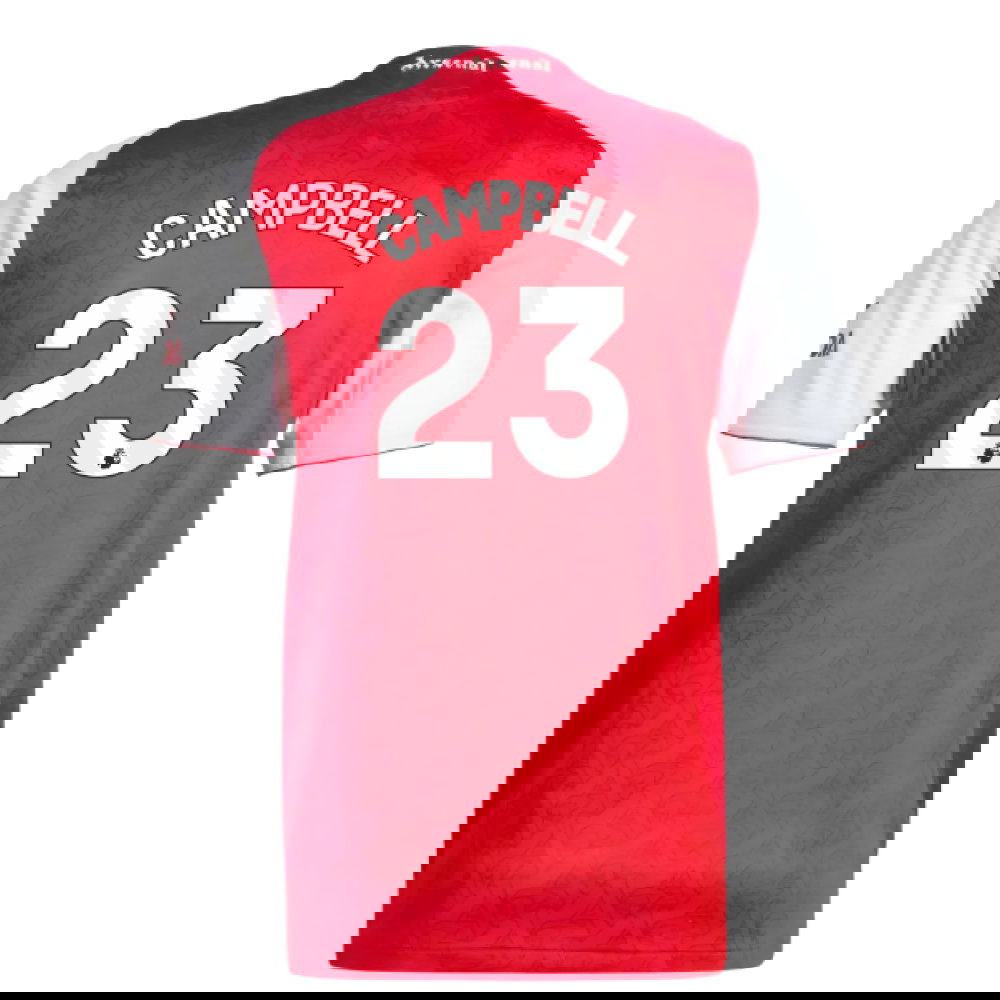 2025-2026 Arsenal Authentic Home Shirt (Campbell 23)