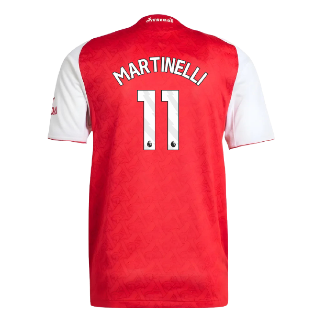 2025-2026 Arsenal Authentic Home Shirt (Martinelli 11)