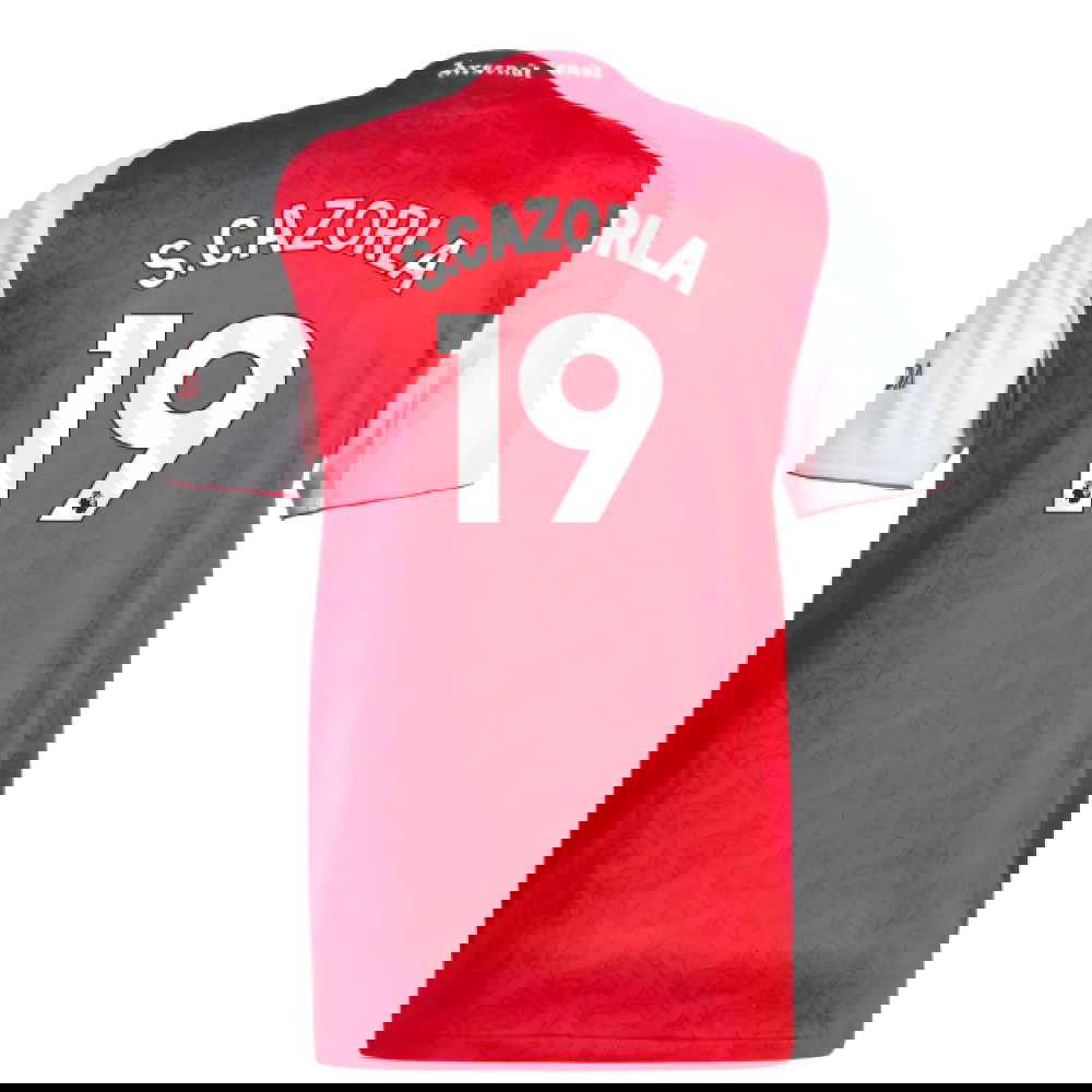 2025-2026 Arsenal Authentic Home Shirt (S.Cazorla 19)