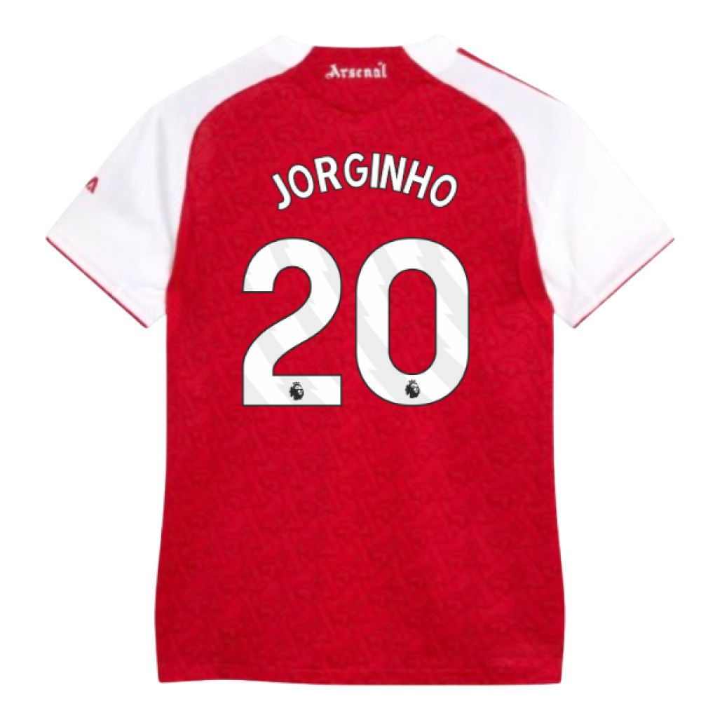 2025-2026 Arsenal Authentic Home Shirt (Womens) (Jorginho 20)