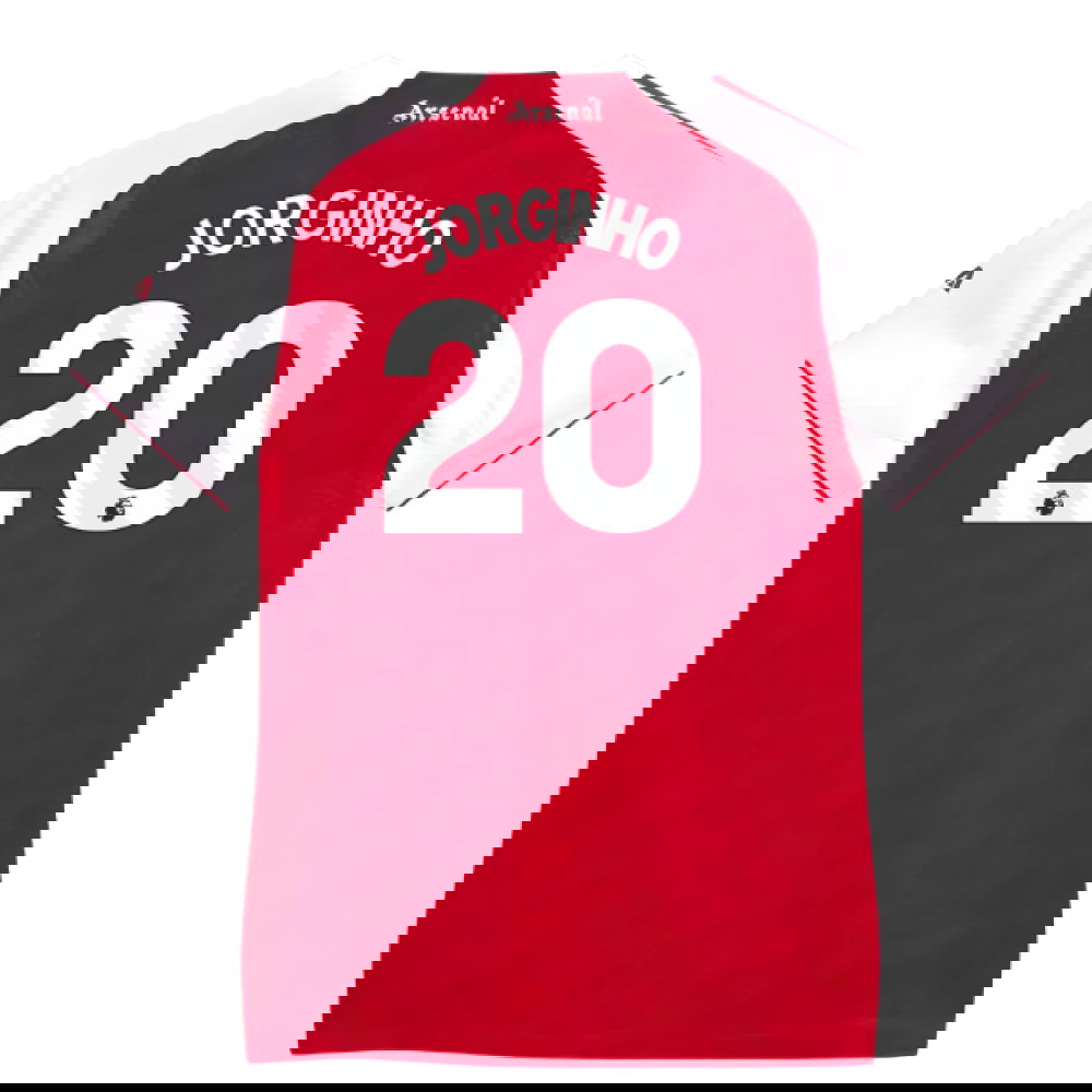 2025-2026 Arsenal Authentic Home Shirt (Womens) (Jorginho 20)