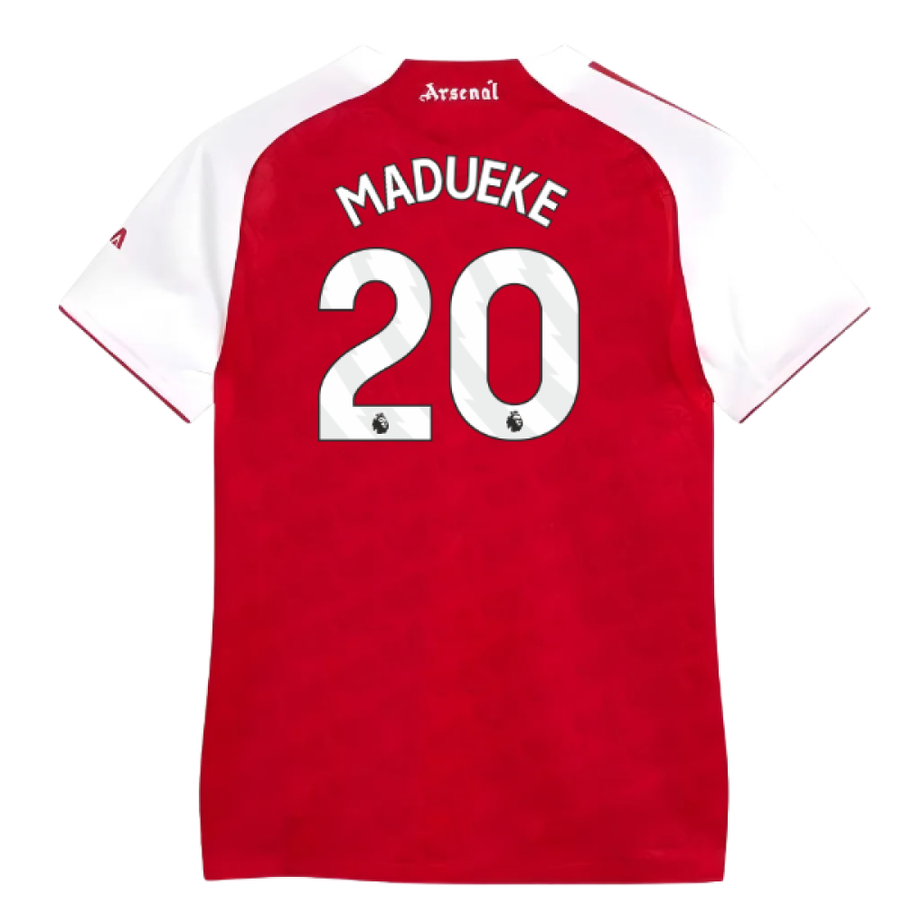 2025-2026 Arsenal Authentic Home Shirt (Womens) (Madueke 20)