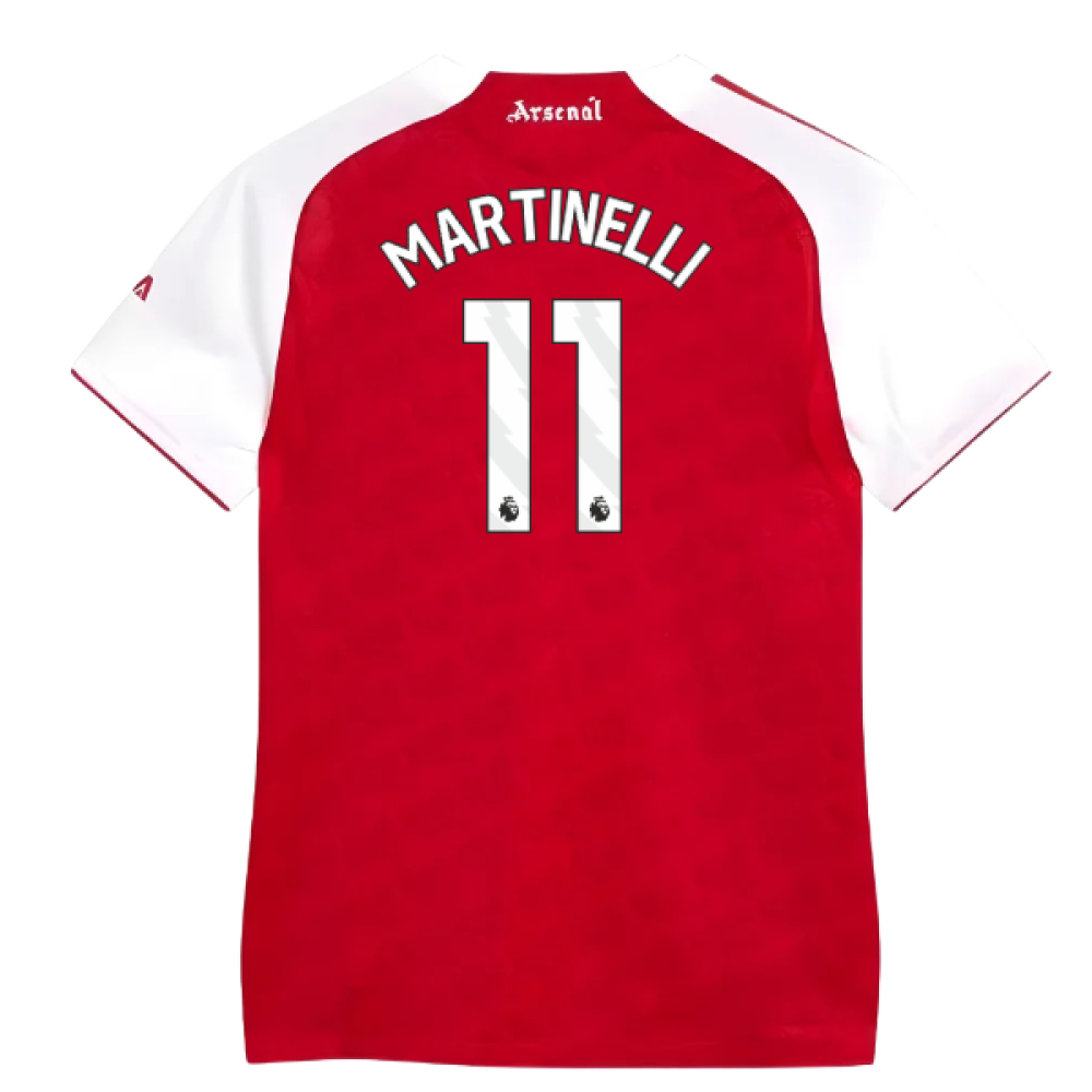 2025-2026 Arsenal Authentic Home Shirt (Womens) (Martinelli 11)