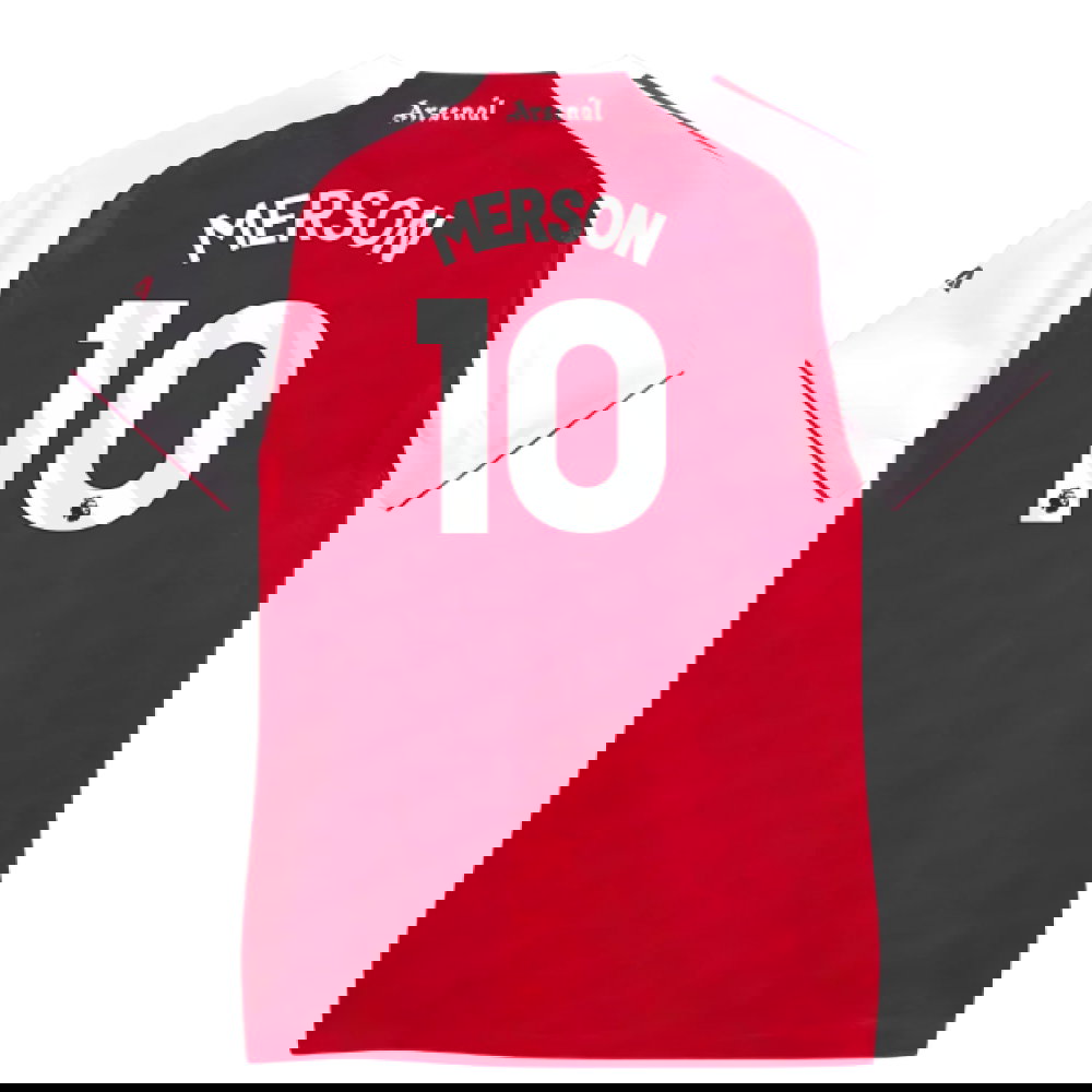 2025-2026 Arsenal Authentic Home Shirt (Womens) (Merson 10)
