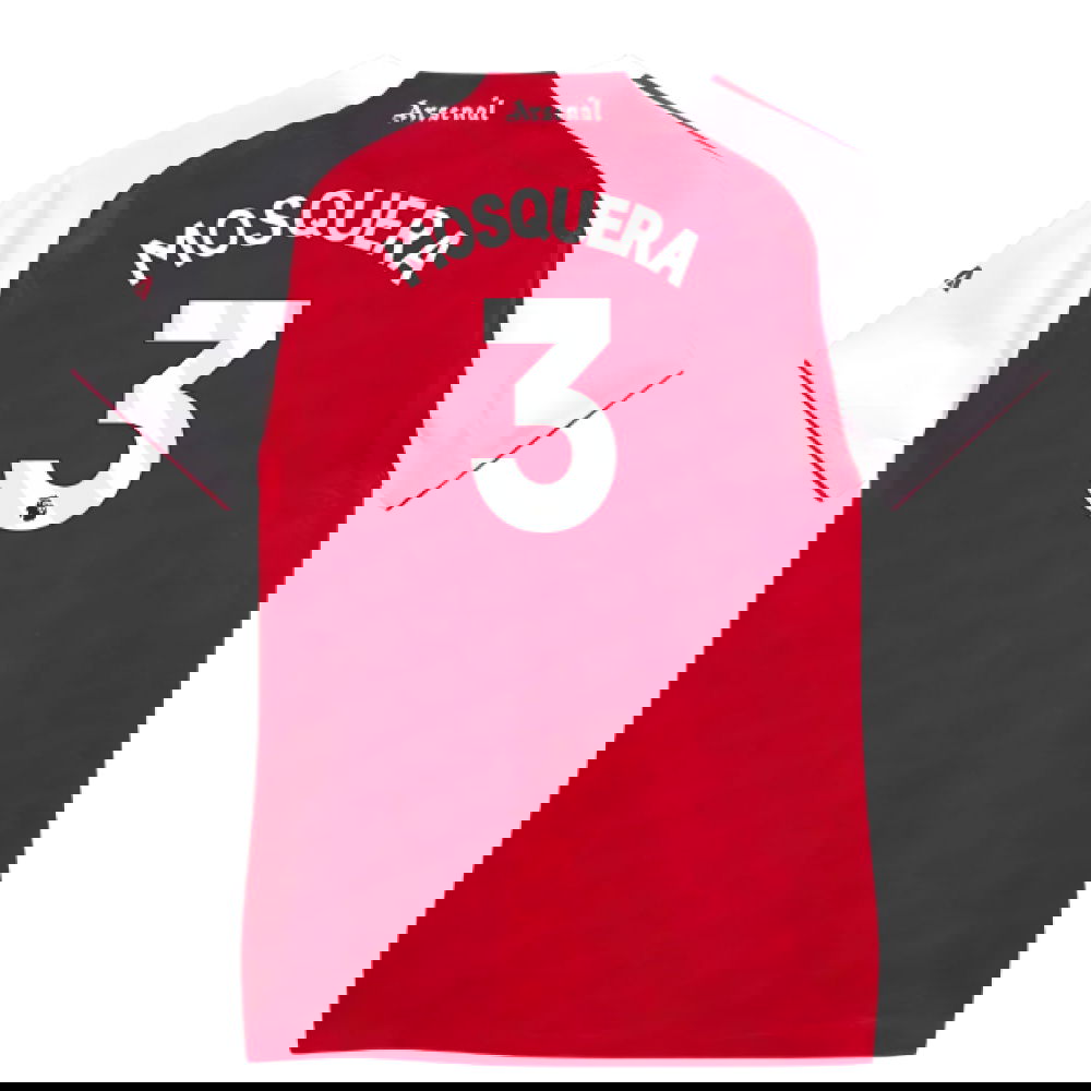 2025-2026 Arsenal Authentic Home Shirt (Womens) (Mosquera 3)