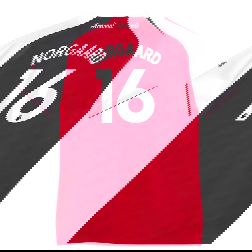 2025-2026 Arsenal Authentic Home Shirt (Womens) (Norgaard 16)