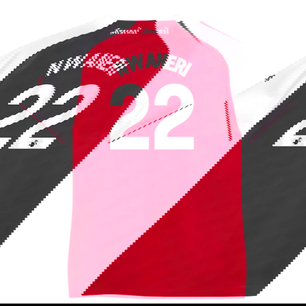 2025-2026 Arsenal Authentic Home Shirt (Womens) (Nwaneri 22)