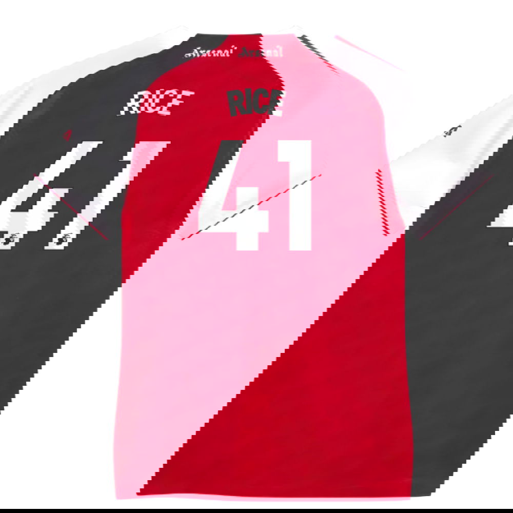 2025-2026 Arsenal Authentic Home Shirt (Womens) (Rice 41)
