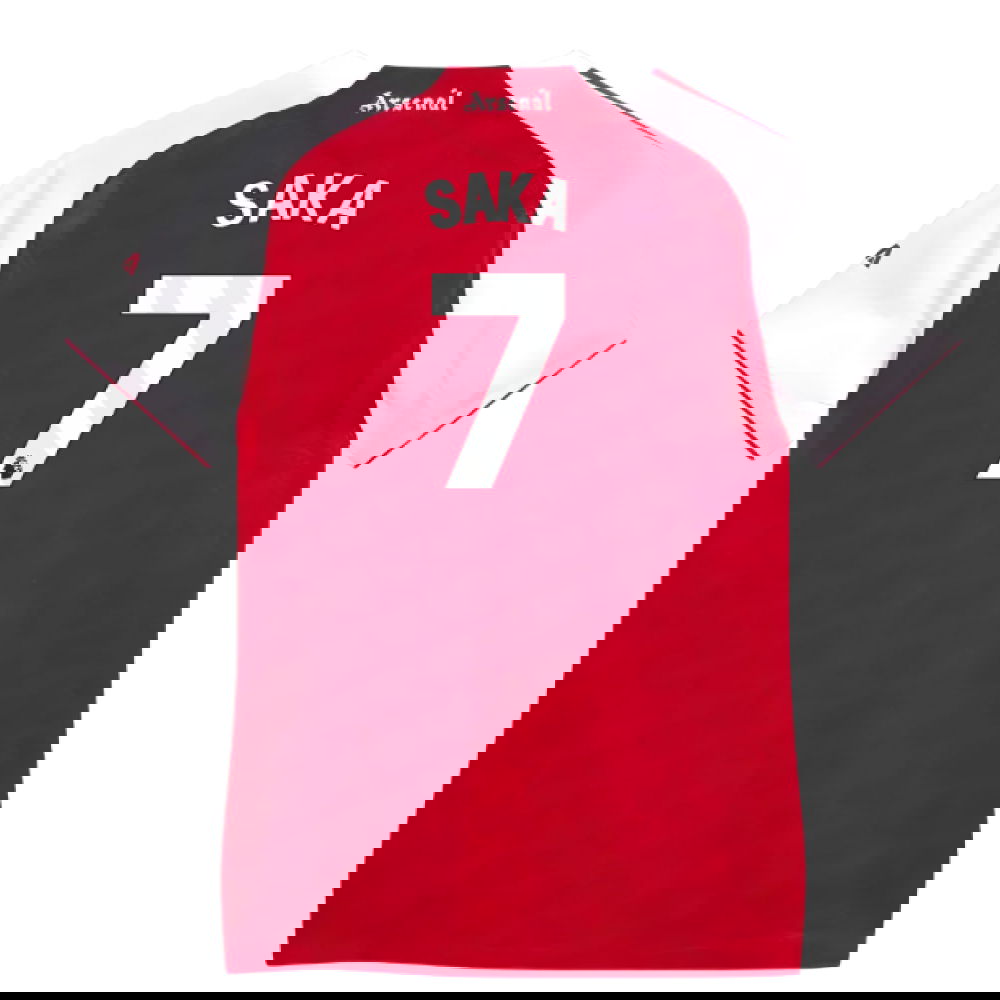 2025-2026 Arsenal Authentic Home Shirt (Womens) (Saka 7)