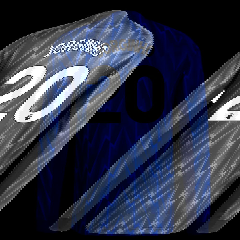 2025-2026 Arsenal Authentic Long Sleeve Away Shirt (Jorginho 20)