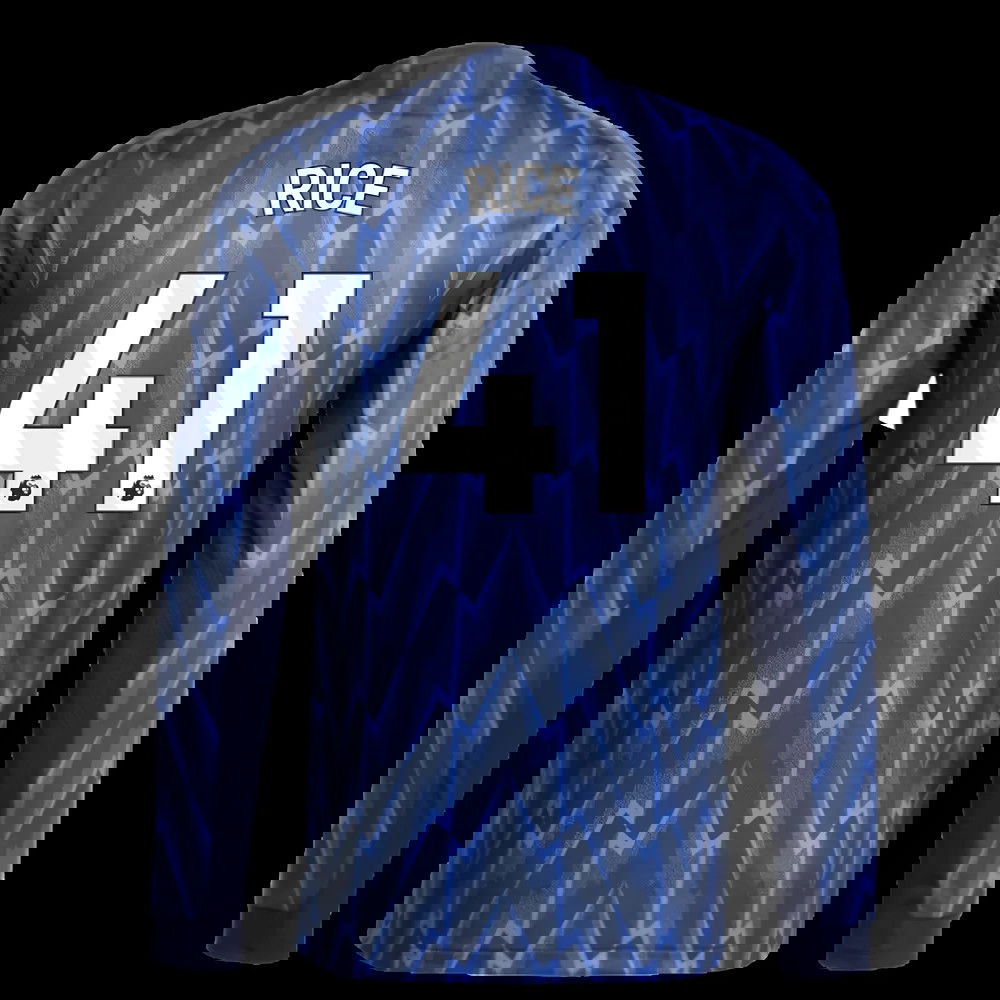 2025-2026 Arsenal Authentic Long Sleeve Away Shirt (Rice 41)