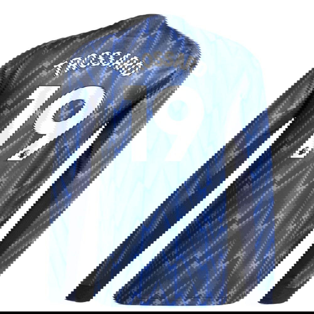 2025-2026 Arsenal Authentic Long Sleeve Away Shirt (Trossard 19)