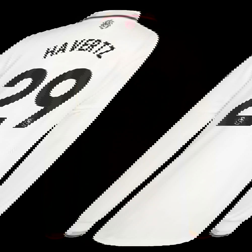 2025-2026 Arsenal Authentic Long Sleeve Third Shirt (Havertz 29)