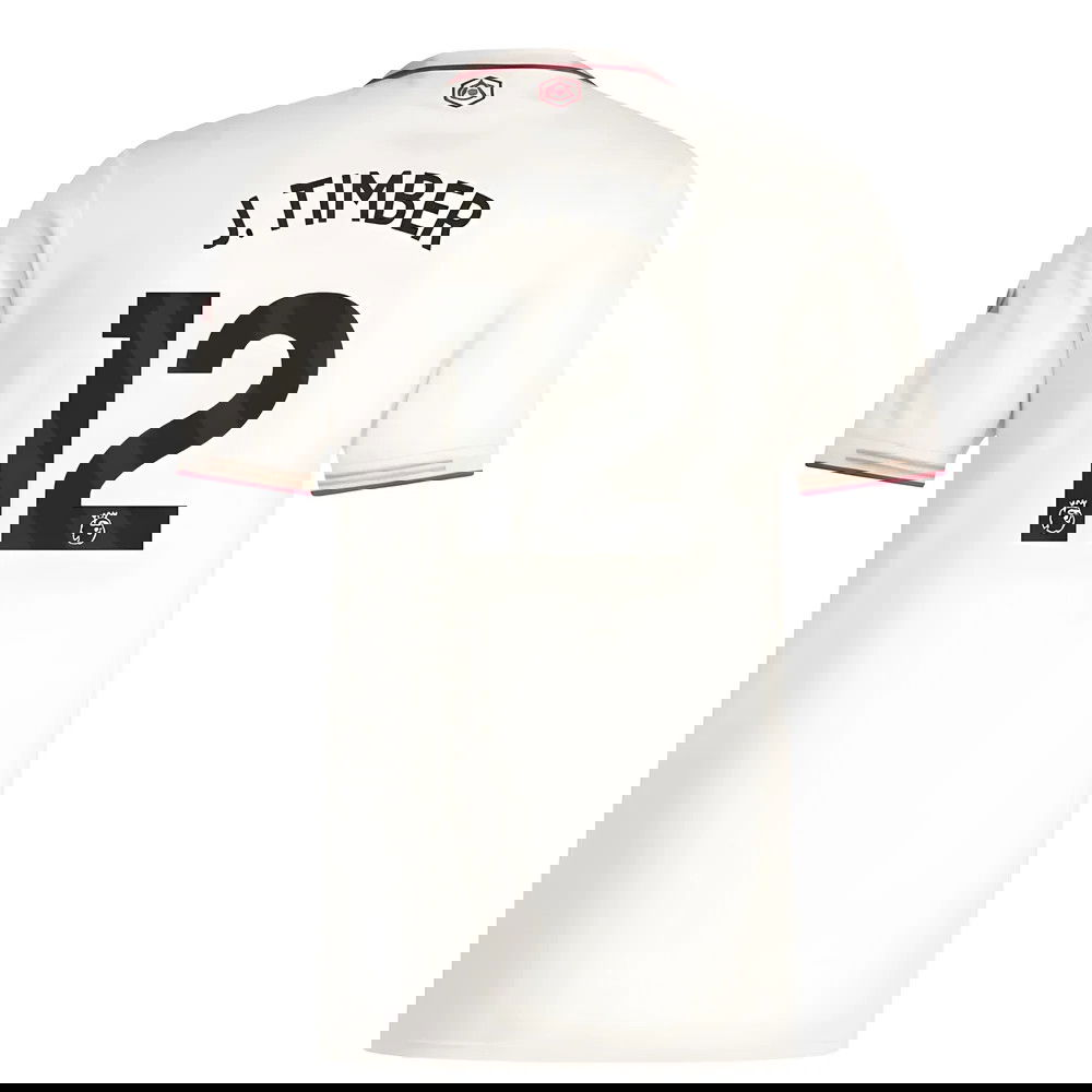 2025-2026 Arsenal Authentic Third Shirt (J.Timber 12)