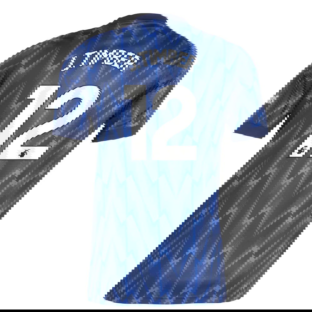 2025-2026 Arsenal Away Shirt (J.Timber 12)