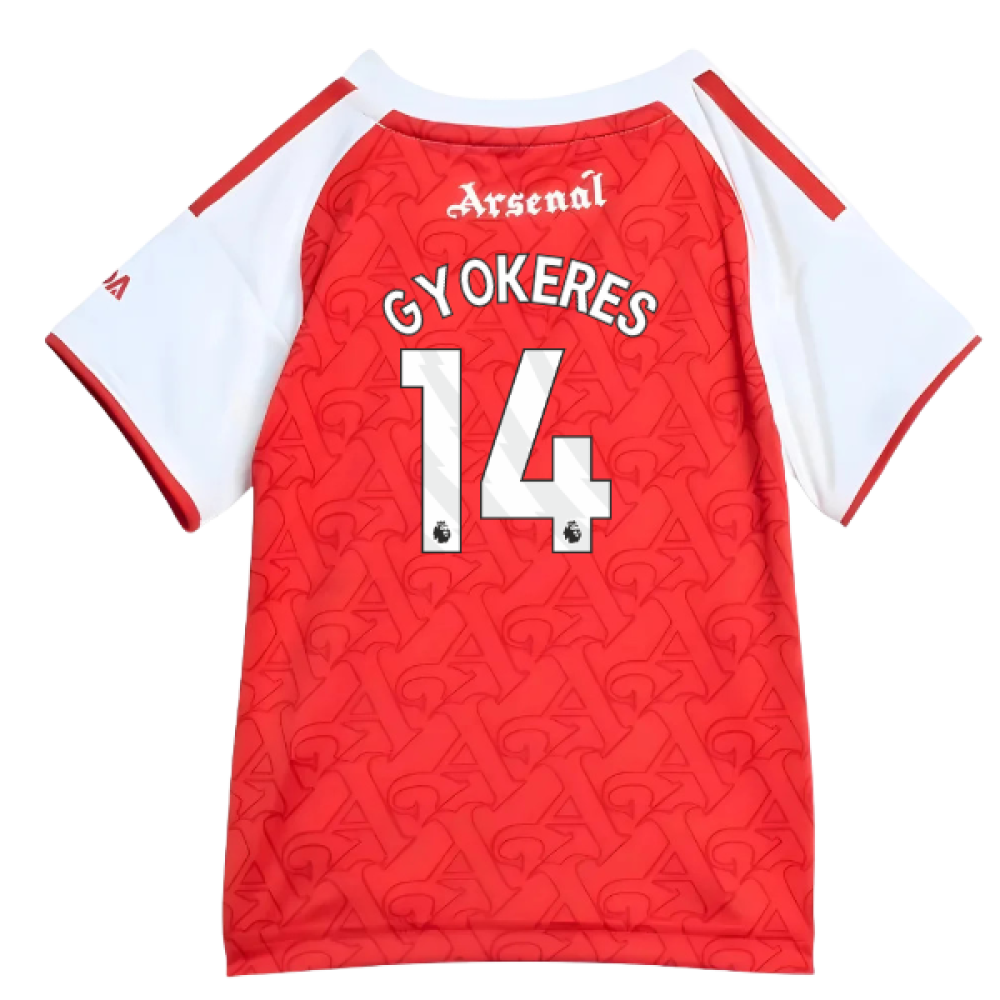 2025-2026 Arsenal Home Baby Kit (Gyokeres 14)