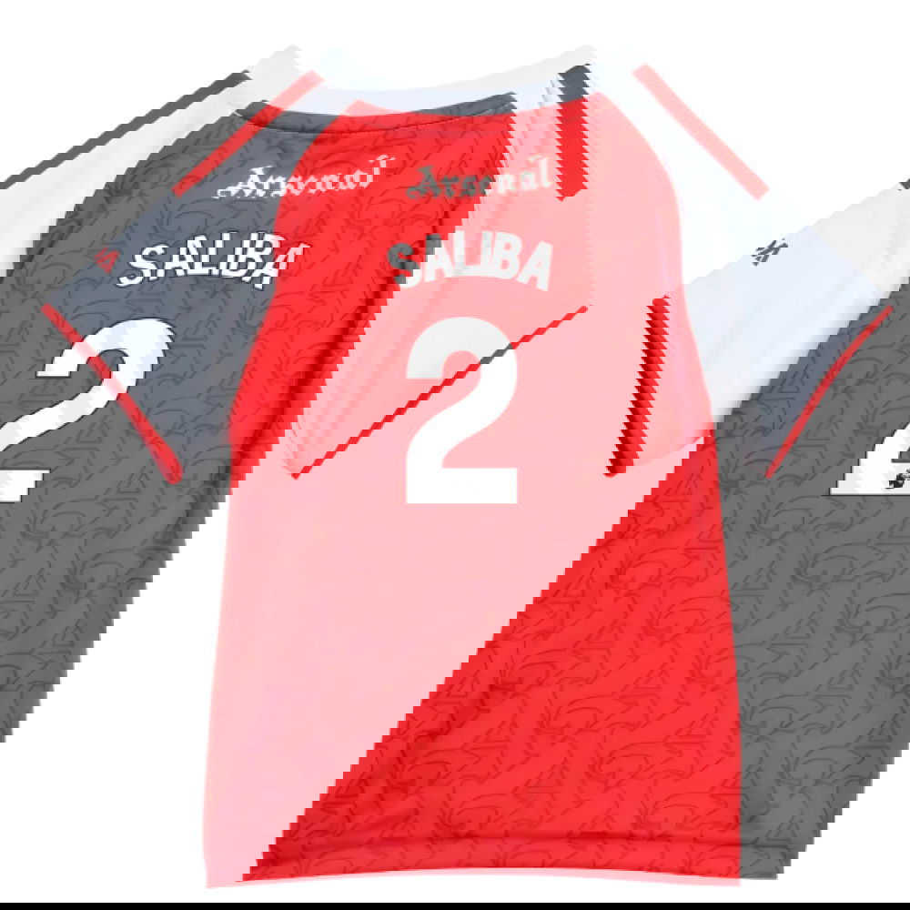2025-2026 Arsenal Home Baby Kit (Saliba 2)