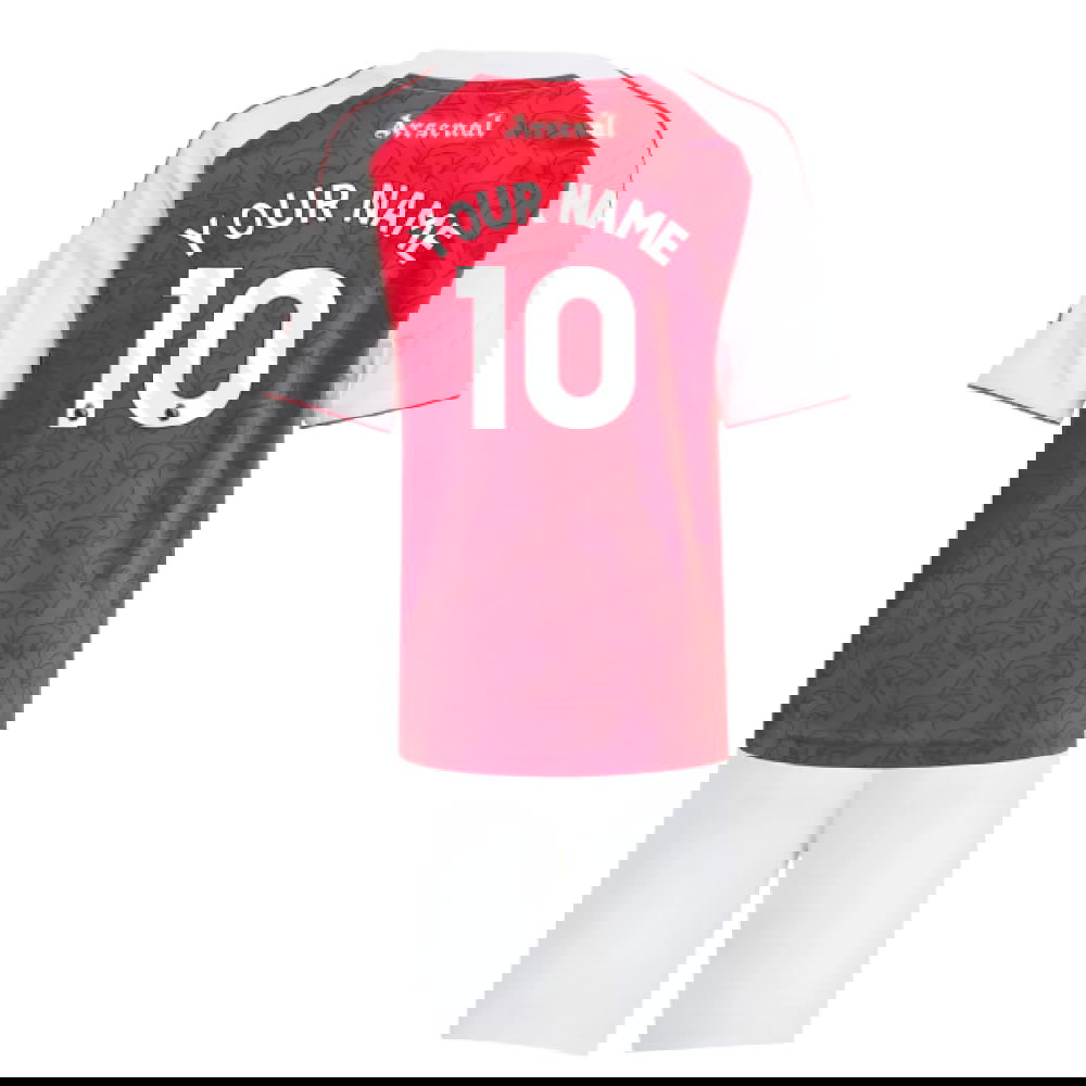 2025-2026 Arsenal Home Mini Kit (Your Name)