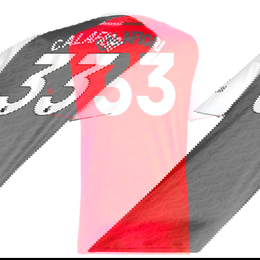 2025-2026 Arsenal Home Shirt (Calafiori 33)
