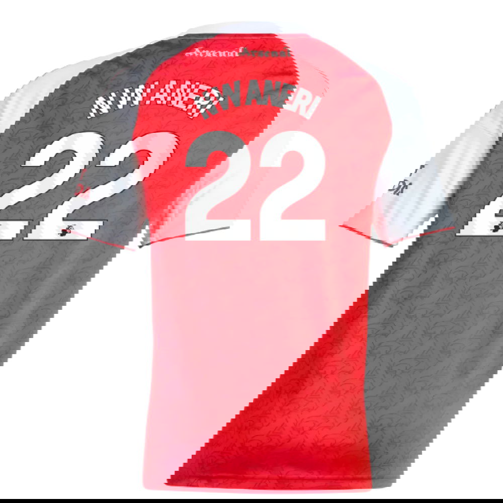 2025-2026 Arsenal Home Shirt (Kids) (Nwaneri 22)