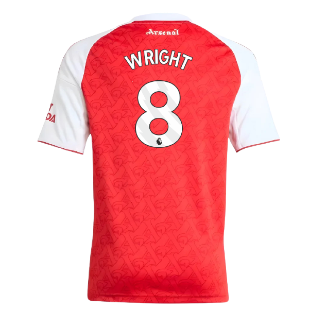 2025-2026 Arsenal Home Shirt (Kids) (Wright 8)