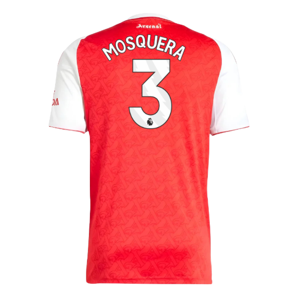 2025-2026 Arsenal Home Shirt (Mosquera 3)